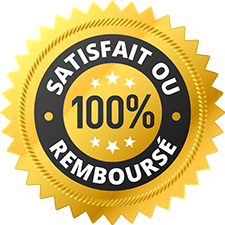 Satisfait ou remboursé 100%